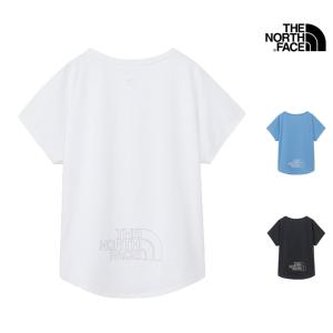 セール SALE ノースフェイス  フレンチスリーブ ロゴ デザイン ティー F/S LOGO DESIGN TEE Tシャツ NTW32374 レディース