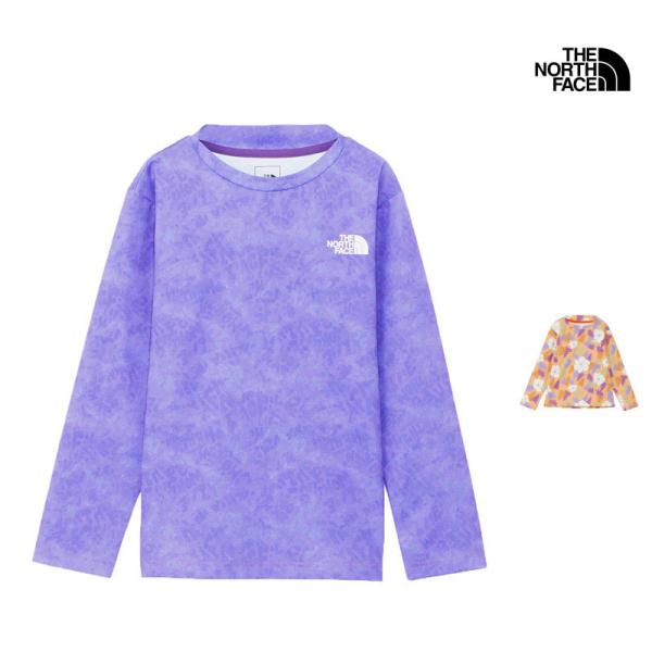 GWも毎日発送 新作 ノースフェイス キッズ ノベルティー L/S サンシェード ティー KIDS ...