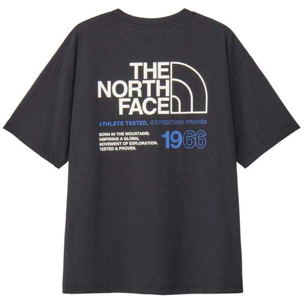 セール ザ・ノース・フェイス NT32597 ショートスリーブ イーエス 66 ロゴ ワイド ティー...