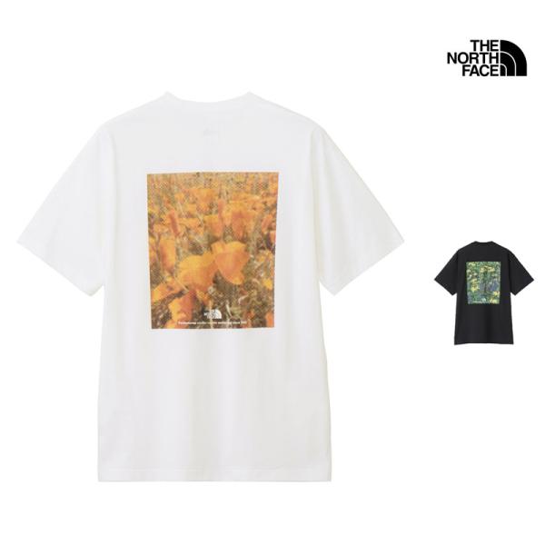 セール SALE ザ・ノース・フェイス S/S フラッシュドライ ピクセル プラント コットン ティ...