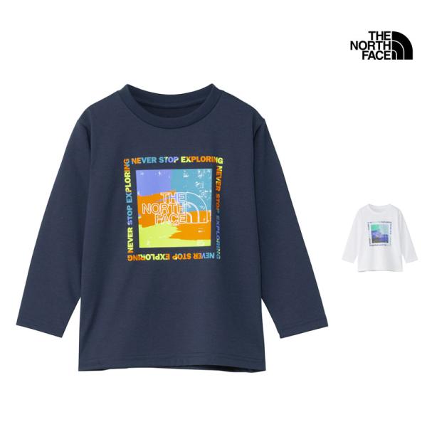 セールザ・ノース・フェイス キッズ トドラー L/S ES ゲットモテッド グラフィック ティー T...