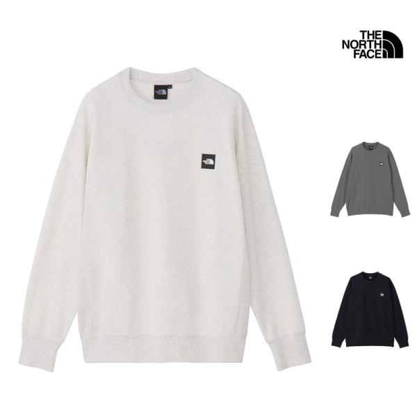 セール ノースフェイス  ヘザー ロゴ クルー HEATHER LOGO CREW スウェット NT...