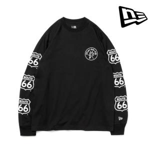 新作 ニューエラ NEW ERA ロングスリーブ コットン ルート 66 L/S COTTON ROUTE 66 ロンT トップス 13772329 メンズ レディース｜northfeel