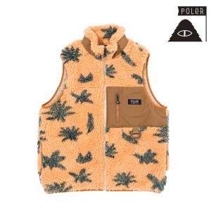 セール ポーラー ポーラー ジャガード シェルパ ベスト JACQUARD SHERPA VEST フリース ベスト 233MCV0008 メンズ｜northfeel