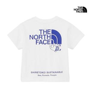 2024 春夏 新作 ノースフェイス ベビー ショートスリーブ シレトコ トコ ティー BABY S/S SHIRETOKO TOKO TEE Tシャツ トップス NTB32430ST ベビー｜northfeel