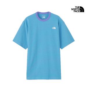 GWも毎日発送 新作 ノースフェイス  S/S マルチ ボーダー ティー S/S MULTI BORDER TEE Tシャツ NT32455 メンズ｜northfeel