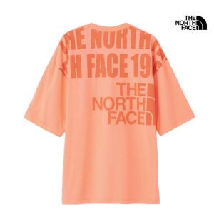 2024 春夏 新作 ノースフェイス THE NORTH FACE ショートスリーブ オーバーサイズド ロゴ ティー S/S OVERSIZED LOGO TEE Tシャツ トップス NT32433 メンズ｜northfeel