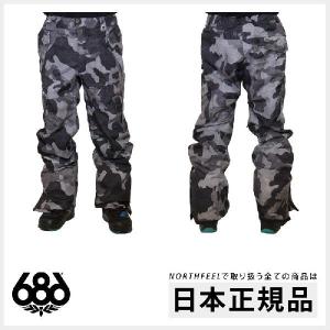 2015 ( 686 ) ウェア メンズ スノーボード KCR207E AUTHENTIC SMARTY CARGO パンツ (GUNMETAL CANVAS CAMO) ALL ACCESS FIT