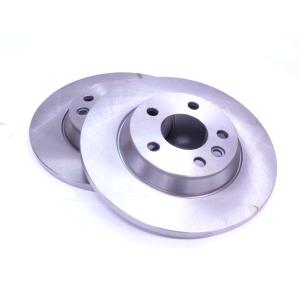 VW リアブレーキローター 2枚セット 282mm ソリッド PD品| ゴルフ5/GTI