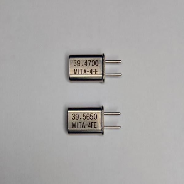 NASA72GX-II 28MHz改造用水晶 28.855/950MHzなど 8波実装 三田電波製