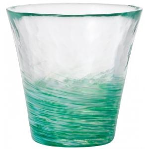 アデリア 津軽びいどろ 12色のグラス 翡翠  F-71451 日本製