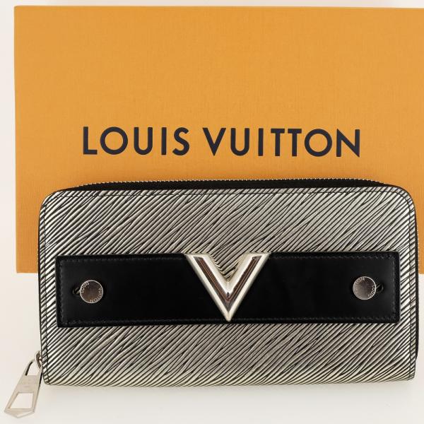 LOUIS VUITTON ジッピー ウォレット &quot;エッセンシャル V&quot; 長財布（小銭入れあり） プ...