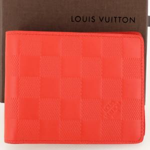 【未使用品】 ルイヴィトン ポルトフォイユ・ミュルティプル 二つ折り財布（小銭入れなし） フュージョン