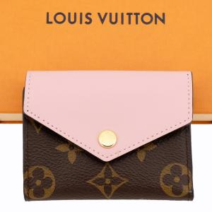 【未使用品】LOUIS VUITTON ルイヴィトン ポルトフォイユ・ゾエ 三つ折り財布（小銭入れあり）モノグラム ローズ・バレリーヌ M62933