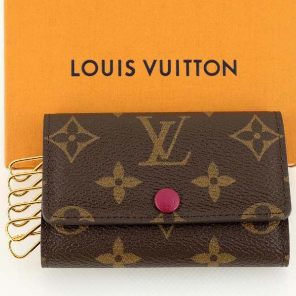 【未使用品】LOUIS VUITTON ルイヴィトン ミュルティクレ6 キーケース6本 モノグラム ...