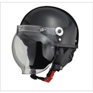 ハーフヘルメット　 CROSS CR-760　ブラック　フリー(57〜60cm未満)サイズ　CROSS CR-760 BK リード工業｜northport-plaza