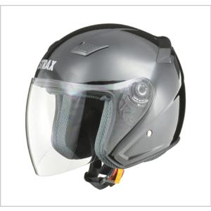 ジェットヘルメット　STRAX SJ-8　ブラック　L(59〜60cm未満)サイズ　SL-8-BK-L リード工業｜northport-plaza
