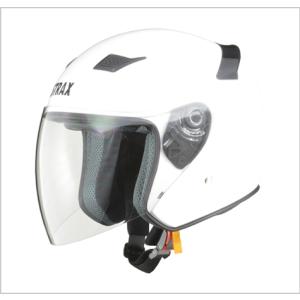 ジェットヘルメット　STRAX SJ-8　ホワイト　L(59〜60cm未満)サイズ　SJ-8-WH-L リード工業｜northport-plaza