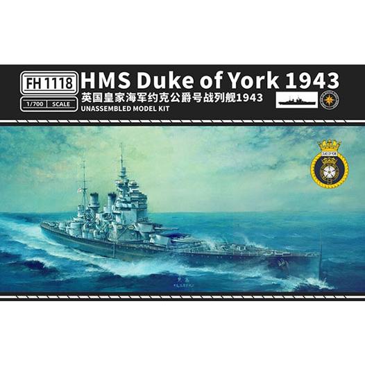 フライホーク 1/700 HMS デューク・オブ・ヨーク 1943 (通常版)