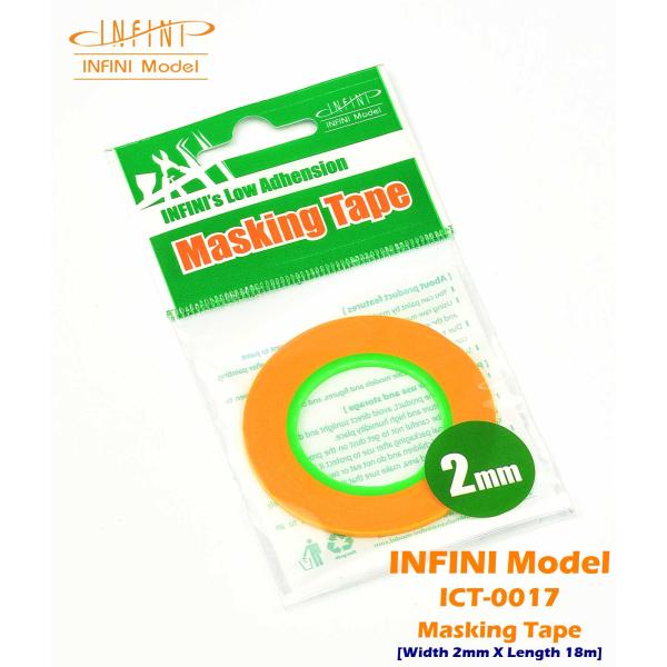 ICT0017 マスキングテープ 2mm(18m)