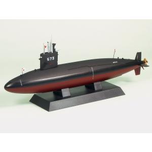 JBM03 1/350 海上自衛隊 潜水艦 SS‐573 ゆうしお 塗装済完成品｜northport