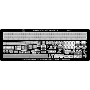 PE754 1/700 米・駆逐艦 ベンソン級用（PIT用）