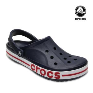 クロックス サンダル メンズ レディース crocs バヤバンド クロッグ BAYABAND CLOG クロックサンダル 軽量 ロゴ ユニセックス 205089-4CC ネイビー/ペッパー｜northpride