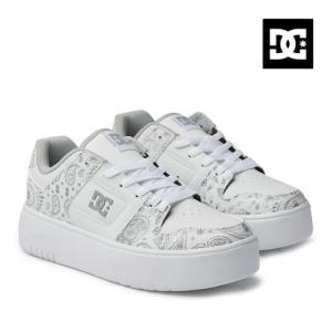 スニーカー レディース ディーシー シューズ DC SHOES マンテカ4 プラットフォーム Ws MANTECA 4 PLATFORM SN 靴 ペイズリー柄 ひも DW242001 WGYの商品画像