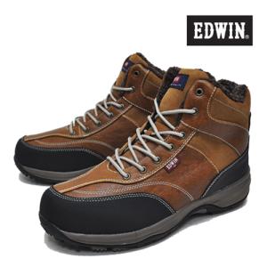 スノーブーツ メンズ EDWIN エドウィン 靴 カジュアルブーツ ハイカット スニーカー ブーツ ...