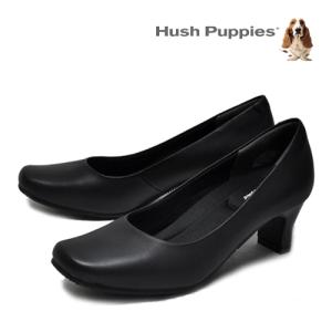 パンプス レディース ハッシュパピー Hush Puppies 靴 天然皮革 5cmヒール 通勤 オ...