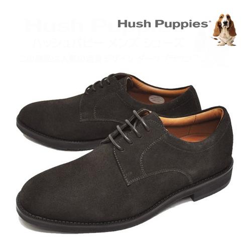 ハッシュパピー メンズ 靴 Hush Puppies M1307 ダークブラウン 茶色 ビジネスシュ...