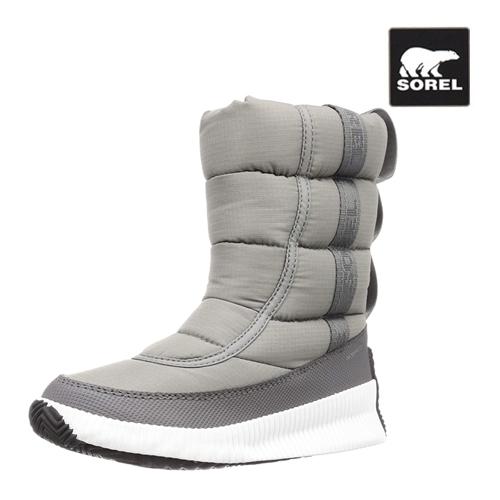 スノーブーツ レディース ソレル SOREL ブーツ アウトアンドアバウトパフィーミッド 防水 靴 ...