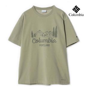 半袖 Tシャツ メンズ レディース コロンビア COLOMBIA リヤハラ フォレスト グラフィック カットソー トップス ロゴT UV 吸湿速乾 PM1647-361 Dusty Twillの商品画像