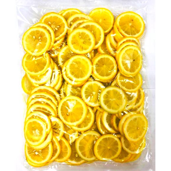 【KIMONO FRUITS】冷凍レモンスライス（国産） 冷凍瀬戸内レモンスライス　3kg(1000...