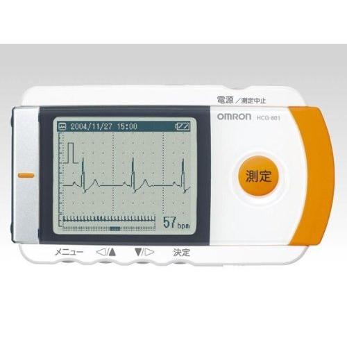 オムロン 携帯型心電計 HCG-801