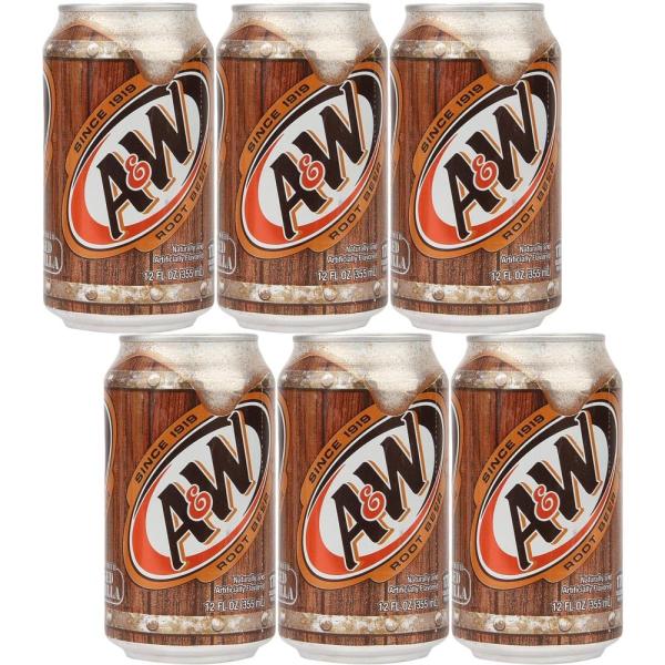 Ａ＆Ｗ ルートビア 355ml 【6缶】