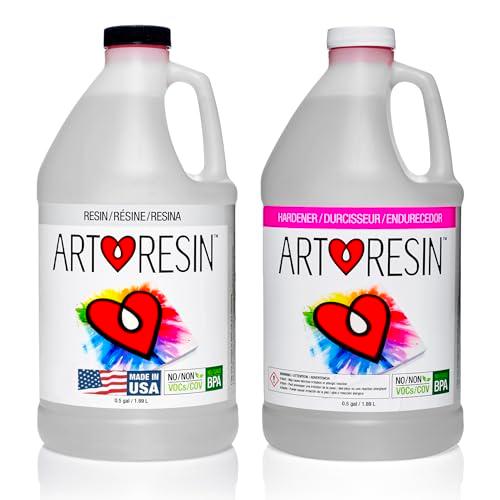 ArtResin エポキシ樹脂 レジン液 透明 クリア 非毒性 3.78L