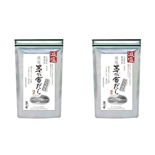 久原本家 茅乃舎だし 減塩 8g×27袋入【2個パック】焼あご入り だしパック 出汁 博多 和風だし...