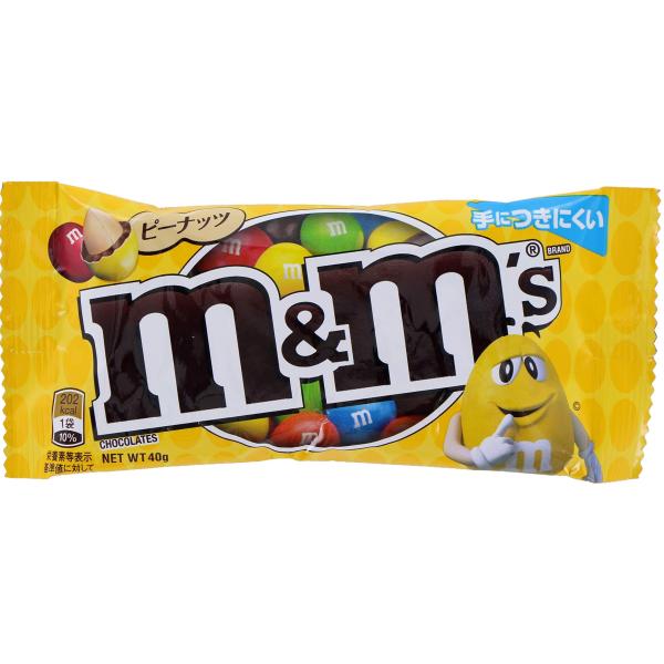 マースジャパン M&amp;M&apos;S ピーナッツシングル 40g×12袋