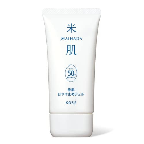 KOSE コーセー 米肌 MAIHADA 澄肌 日やけ止めジェル SPF50+ PA++++ 80g...