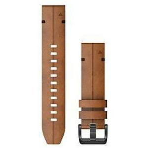 GARMIN QuickFit F6 22mm Chestnut Leather 010-12863-15【GARMIN純正品】｜nostal-dou