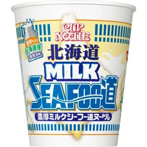日清食品 カップヌードル 北海道濃厚ミルクシーフー道ヌードル 81g×20個｜nostal-dou