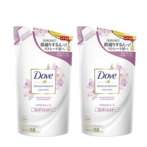 Dove(ダヴ) 【まとめ買い】 ボタニカルセレクション つややかストレート コンディショナー つめ...