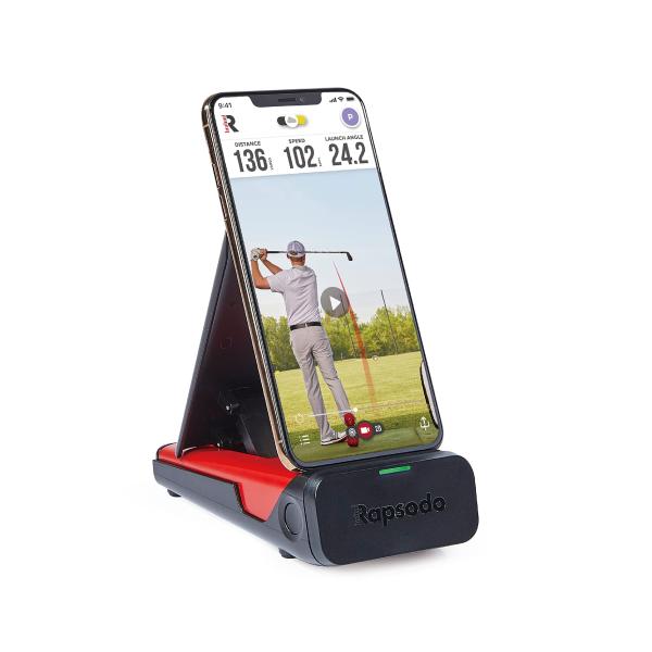 Rapsodo Mobile Launch Monitor プロレベルの測定精度ゴルフ用パーソナル弾...