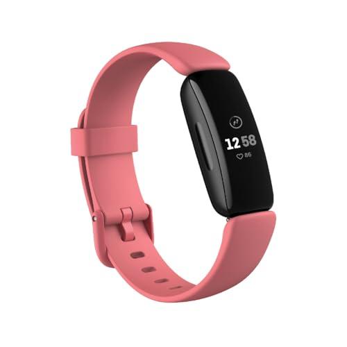 Fitbit Inspire2 フィットネストラッカー Desert Rose デザートローズ L/...