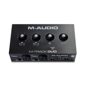 M-Audio USB オーディオインターフェース 音楽制作ソフトウェア付 Mac Win DTM DAW 低ノイズ ライブ配信 再生 宅録 M-Tr｜のすたる堂