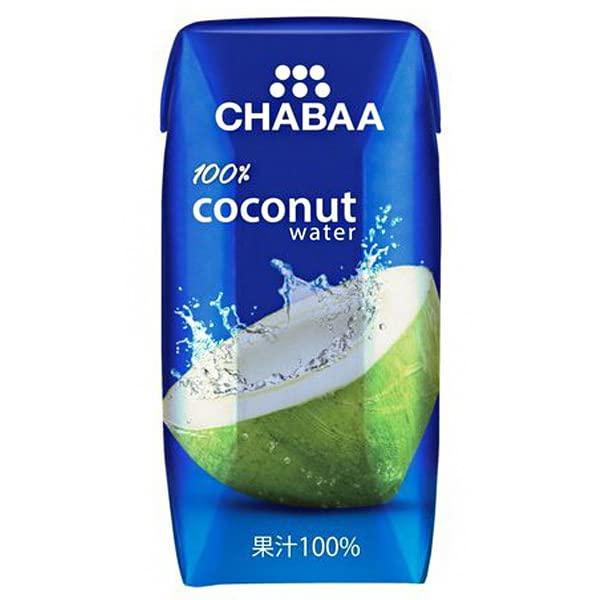 HARUNA(ハルナ) CHABAA(チャバ) 100％ジュース ココナッツウォーター 180ml紙...