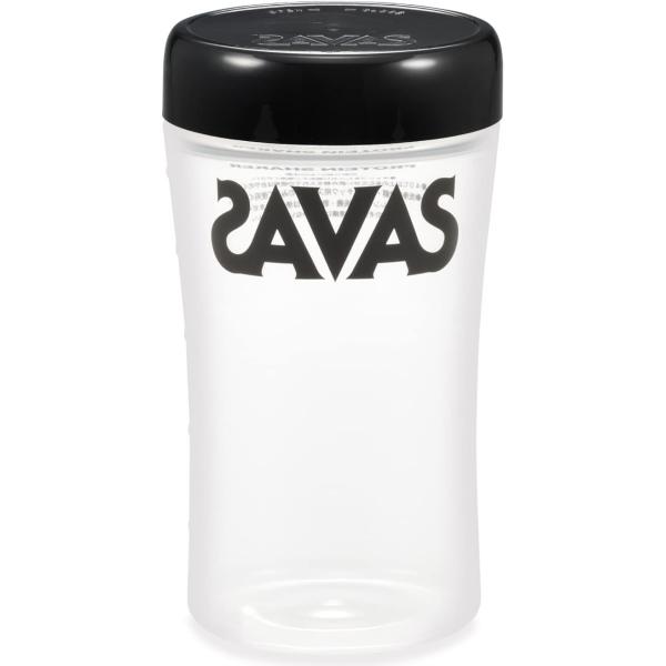 ザバス(SAVAS) プロテインシェイカー 500ml 黒(Black/ポリプロピレン) 明治