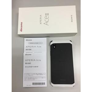 SIMフリー docomo Xperia Ace III SO-53C ブラック スマートフォン本体