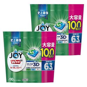 [ケース品] [大容量] ジョイ ジェルタブ 食洗機用洗剤 100個×2袋｜nostal-dou